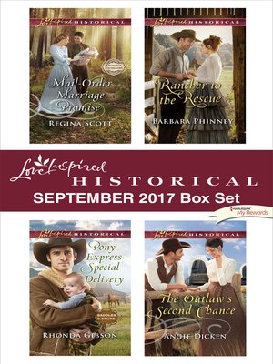 Love Inspired Historical September 2017 Box Set - ebook